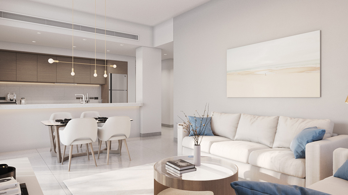 Living room in Gateway II