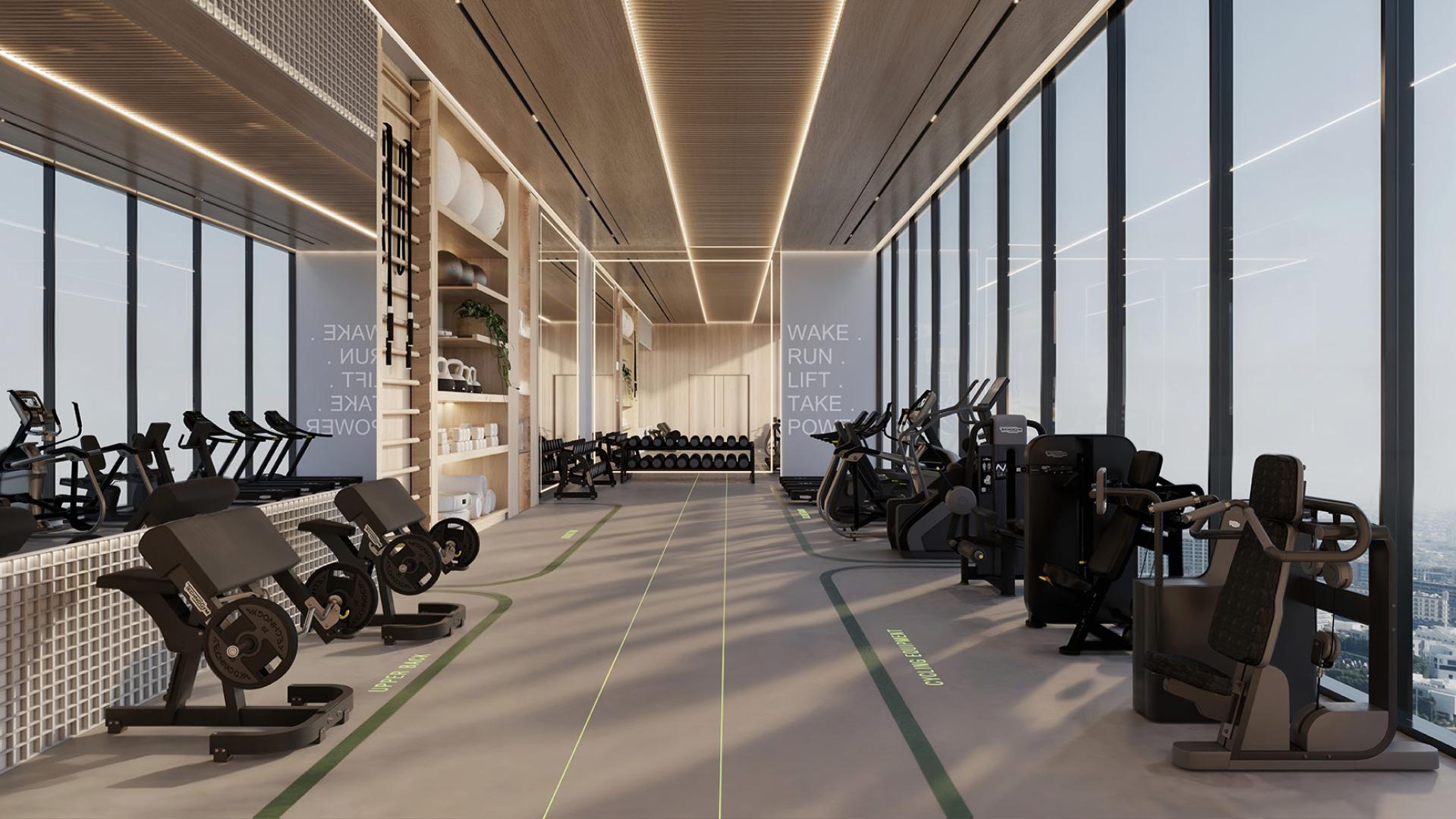 Rooftop gym