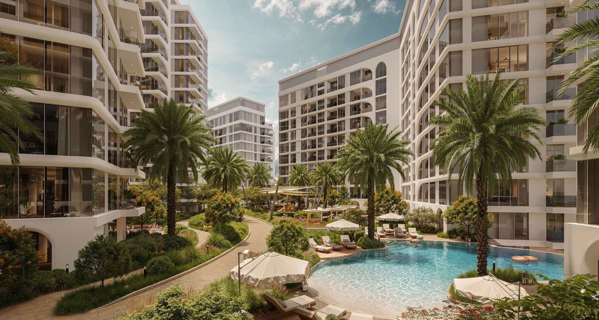 Seef Residences u pláže